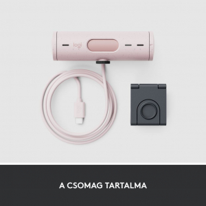 Logitech Brio 500 Full HD webkamera rózsaszín (960-001421)