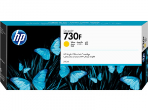 HP 730F DesignJet tonerkazetta 300ml sárga (1XB25A)