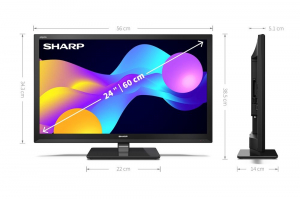 Sharp 24EE3E 24" HD Ready Smart LED TV