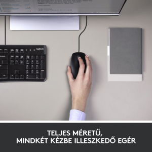 Logitech Desktop MK120 vezetékes billentyűzet és egér szett, angol (920-002563)