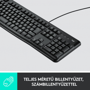 Logitech Desktop MK120 vezetékes billentyűzet és egér szett, angol (920-002563)