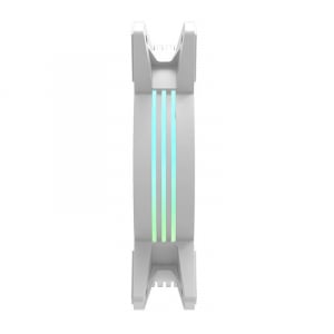DarkFlash C6 3az1-ben ARGB ház hűtő ventilátor szett fehér