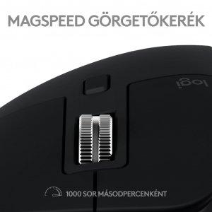 Logitech MX Master 3S Machez készült vezeték nélküli egér űrszürke (910-006571)