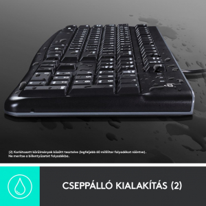 Logitech Desktop MK120 vezetékes billentyűzet és egér szett, angol (920-002563)