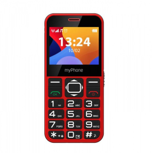 myPhone HALO 3 mobiltelefon időseknek piros