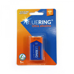 Bluering Ultra Alkaline 6LR61 9V elem (5999093895813)