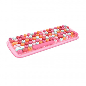 MOFII Candy BT angol Bluetooth billentyűzet rózsaszín (SK-646BT Pink)