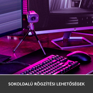 Logitech StreamCam webkamera szürke (960-001281)