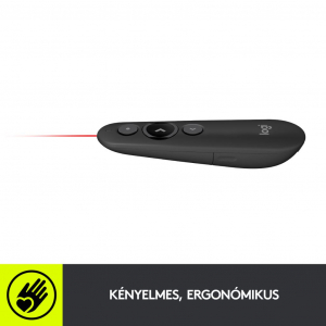 Logitech R500s lézer pointer prezentáló eszköz, grafitszürke (910-005843)