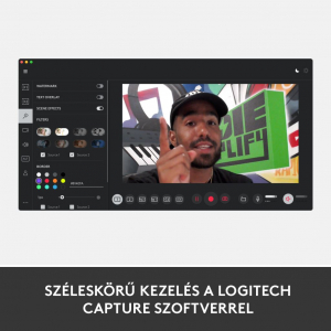 Logitech StreamCam webkamera szürke (960-001281)