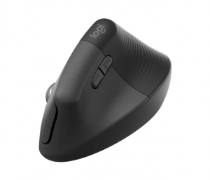 Logitech Lift for Business jobbkezes függőleges ergonómikus vezeték nélküli egér grafitszürke (910-006494)