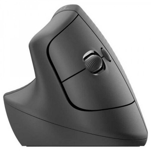 Logitech Lift for Business balkezes függőleges ergonómikus vezeték nélküli egér grafitszürke (910-006495)