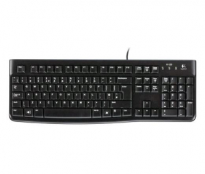 Logitech K120 német billentyűzet fekete (920-002516)