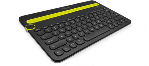 Logitech K480 Bluetooth Multi-Device német billenzyűzet fekete (920-006350)