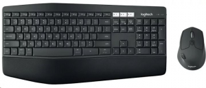 Logitech MK850 vezeték nélküli német (Qwertz) billentyűzet és egér fekete (920-008221)
