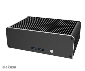 Akasa Newton CTN ventilátor nélküli ház Intel NUC 11 Pro Core i3-hoz (A-NUC75-M1B)