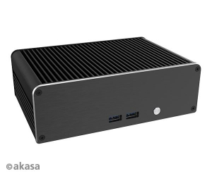 Akasa Newton CTN ventilátor nélküli ház Intel NUC 11 Pro Core i3-hoz (A-NUC75-M1B)