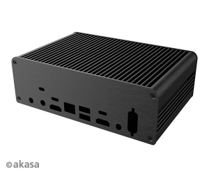 Akasa Newton CTN ventilátor nélküli ház Intel NUC 11 Pro Core i3-hoz (A-NUC75-M1B)