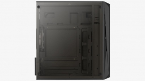 Aerocool CS-107 (CS-107-A-BK-v2) táp nélküli Micro ATX ház fekete (ACCS-PC14032.11)