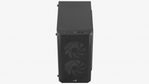 Aerocool CS-107 (CS-107-A-BK-v2) táp nélküli Micro ATX ház fekete (ACCS-PC14032.11)