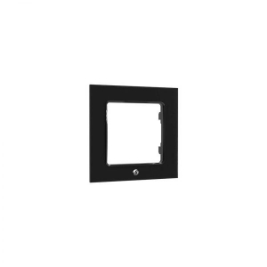 Shelly Wall Switch 1 üveg előlapos fali kapcsoló keret fekete (3800235266250)