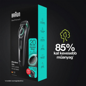 Braun BeardTrimmer 3 BT3321 szak&aacute;llv&aacute;g&oacute; 1 tartoz&eacute;kkal