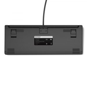 BlitzWolf BW-KB2 USB-C angol mechanikus gamer billentyűzet Gateron Blue kapcsolóval
