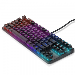BlitzWolf BW-KB2 USB-C angol mechanikus gamer billentyűzet Gateron Blue kapcsolóval
