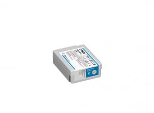 Epson SJIC42P-C tintapatron ColorWorks C4000e címkenyomtatóhoz cián (C13T52M240)