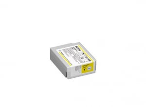 Epson SJIC42P-Y tintapatron ColorWorks C4000e címkenyomtatóhoz sárga (C13T52M440)