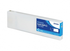 Epson SJIC30P(C) tintapatron ColorWorks C7500G címkenyomtatóhoz cián (C33S020640)