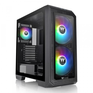 Thermaltake View 300 MX táp nélküli ablakos ház fekete (CA-1P6-00M1WN-00)