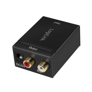 LogiLink Koax és Toslink - Analóg L/R audio konverter (CA0100)