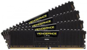 32GB 3600MHz DDR4 RAM Corsair Vengeance LPX Black CL18 (4x8GB) (CMK32GX4M4D3600C18)