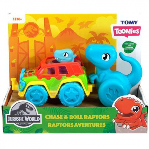 Tomy Toomies Jurassic World D&iacute;n&oacute; j&aacute;rg&aacute;ny j&aacute;t&eacute;kszett (E73251)