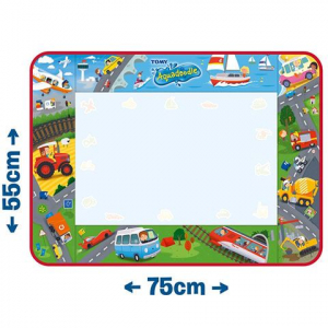 Tomy Aquadoodle járműves rajzszőnyeg 75x55cm (E73268)