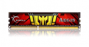 8GB 1333MHz DDR3 RAM G. Skill Aegis CL9 (F3-1333C9S-8GIS)