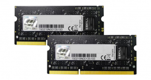 8GB 1066MHz DDR3 Notebook RAM G. Skill Standard (2x4GB) (F3-8500CL7D-8GBSQ)