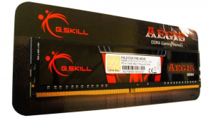 4GB 2133MHz DDR4 RAM G.Skill Aegis CL15 (F4-2133C15S-4GIS)