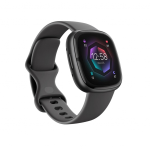 Fitbit sense 2 aktivitásmérő Shadow Grey/Graphite Aluminum (FB521BKGB)