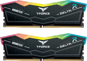 32GB 6400MHz DDR5 RAM Team Group T-Force Delta RGB CL40 (2x16GB) (FF3D532G6400HC40BDC01)