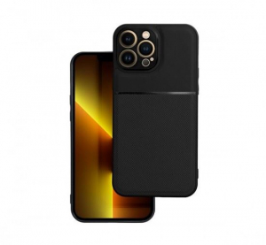 Forcell Noble iPhone 14 Pro Max hátlap tok fekete (67619)