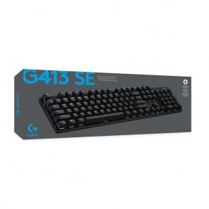 Logitech G413 SE mechanikus Gaming US billentyűzet fekete (920-010437)