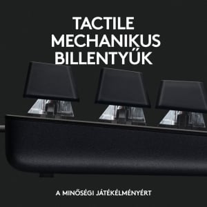 Logitech G413 SE mechanikus Gaming US billentyűzet fekete (920-010437)