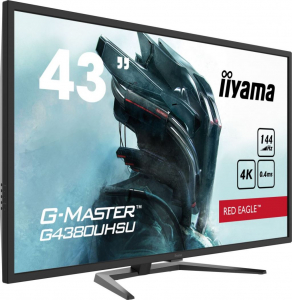 43" iiyama G-Master Red Eagle G4380UHSU-B1 LCD monitor fekete