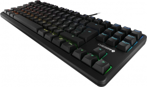 Cherry G80-3000N RGB TKL mechanikius US/EU billentyűzet fekete (G80-3833LWBEU-2)