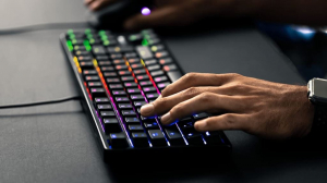 Cherry G80-3000N RGB TKL mechanikius US/EU billentyűzet fekete (G80-3833LWBEU-2)