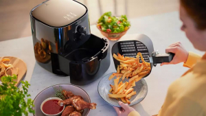 Philips HD9200/90 Essential Airfryer forrólevegős sütő fekete