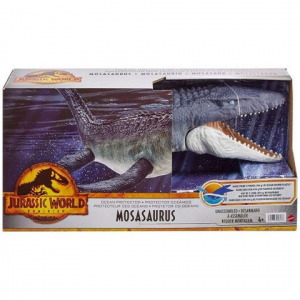Mattel Jurassic World Világuralom Moszaszaurusz figura (HNJ56)