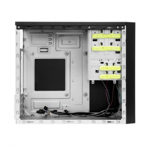 Chieftec HT-01B-350GPB mATX ház 350W-os tápegységgel fekete